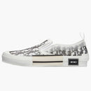 Dior B23 Slip on Black White Dior Oblique Canvas