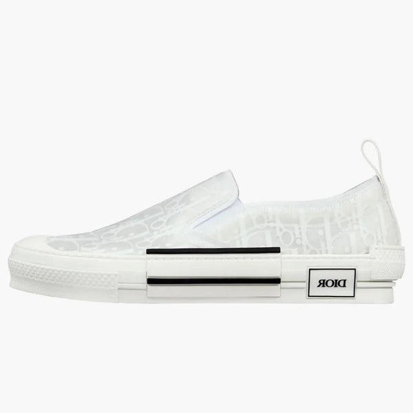 Dior B23 wsuwany biały ukośny