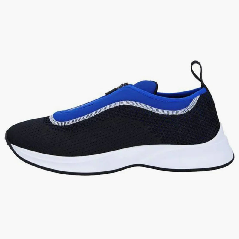 Dior B25 Zip Low Niebieska czarna biała