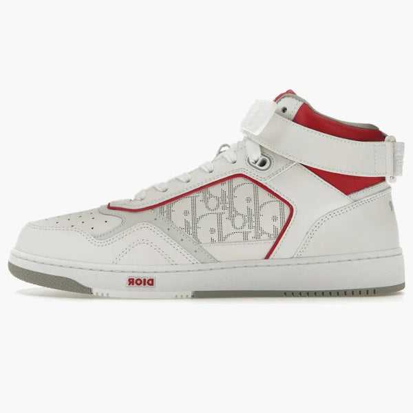 Dior B27 High Biały czerwony