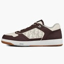 Dior B27 Low Brown White Oblique Leather