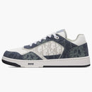 Dior B27 Low Denim Blue White Dior Tears Oblique Galaxy Leather