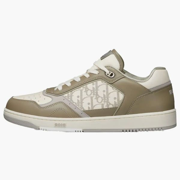 Dior B27 Low-top Khaki Cream Calfskin