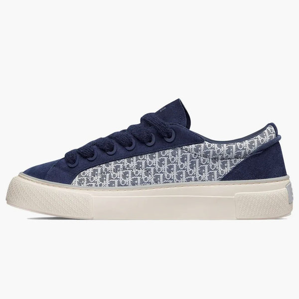 Dior B33 Sneaker Navy Blue Oblichik Jacquard