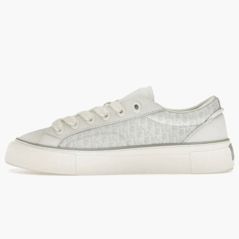 Dior B33 Sneaker White Smooth Calfskin Oblique Jacquard