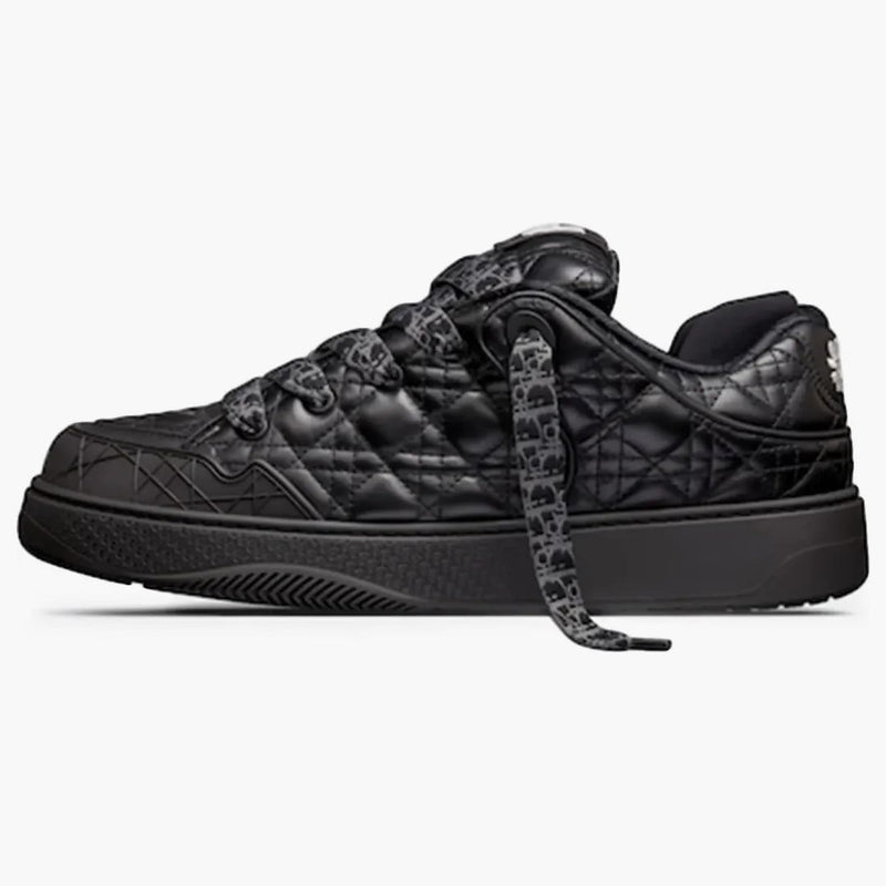 Dior B9S Skater Erl Black Black Quilted Cannage pelle