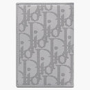 Dior Bi-fold Card Holder Oblique Galaxy Gray