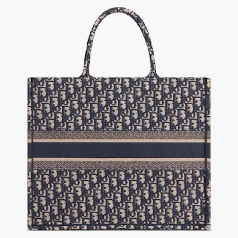 Dior Book Dead Oblichied Navy Blue