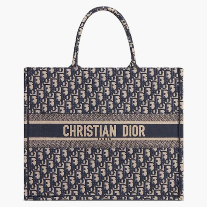 Dior Book Dead Oblichied Navy Blue