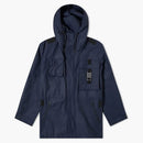Dior Buckle Parka Jacket Navy
