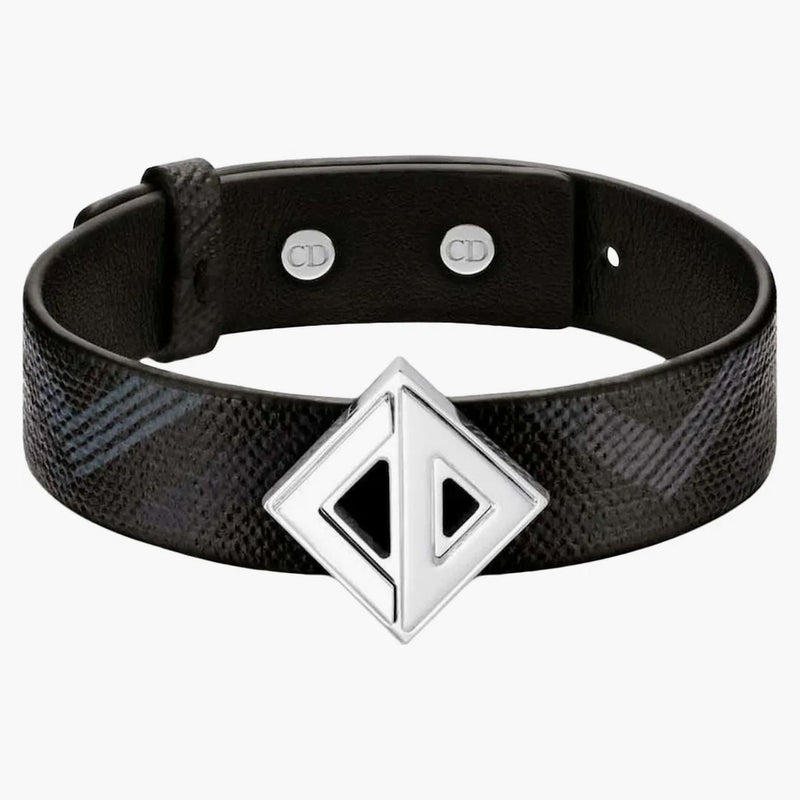 Dior Cd Diamond Bracelet Black