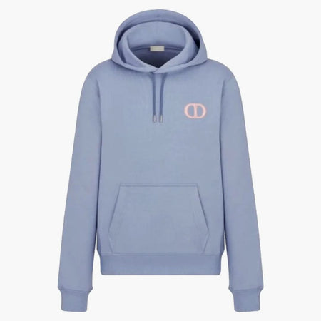 Dior "cd Icon" Hooded Sweatshirt Blue