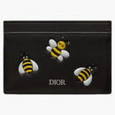 Dior X Kaws Card Holder Yellow Bees Black