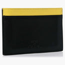 Dior X Kaws Card Holder Yellow Bees Black