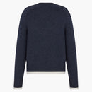 Dior "Christian Dior Atelier" maglione blu bianco