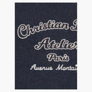 Dior "Christian Dior Atelier" maglione blu bianco