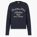 Dior "Christian Dior Atelier" maglione blu bianco