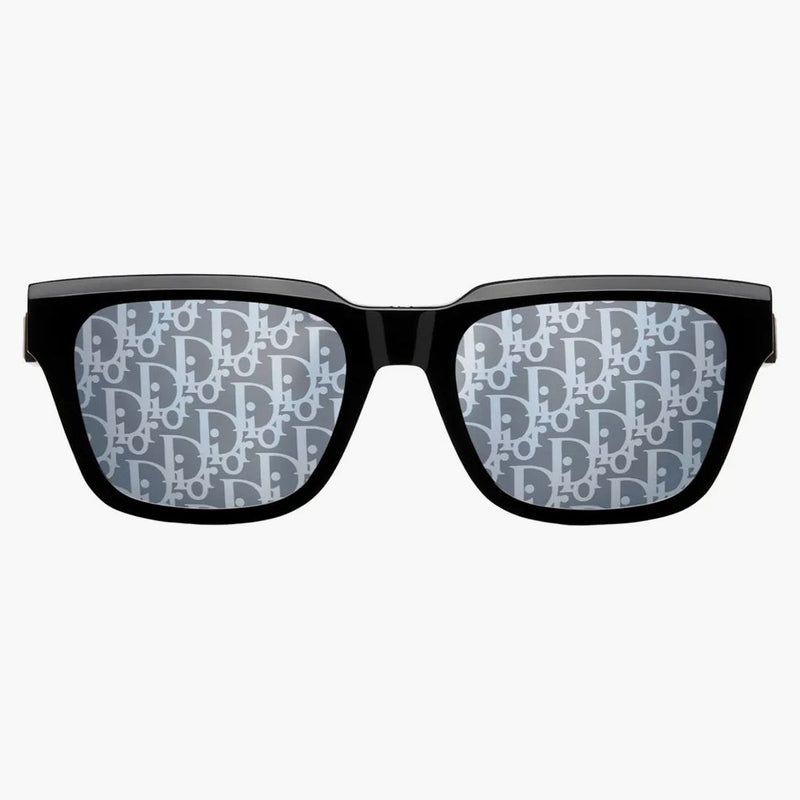 Dior Diorb23 S1i Sunglasses Black/dior Jacquard Oblique Blue