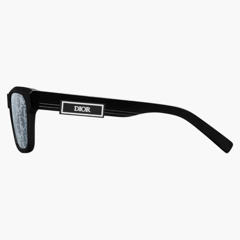 Dior Diorb23 S1i Sunglasses Black/dior Jacquard Oblique Blue