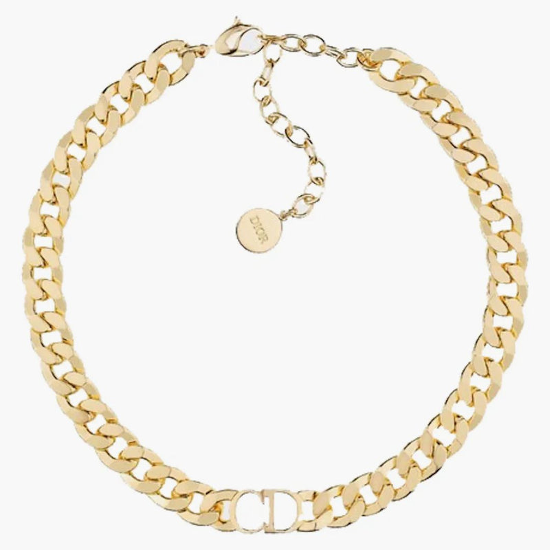 Dior Danseuse Etoile Choker Necklace Gold Finish