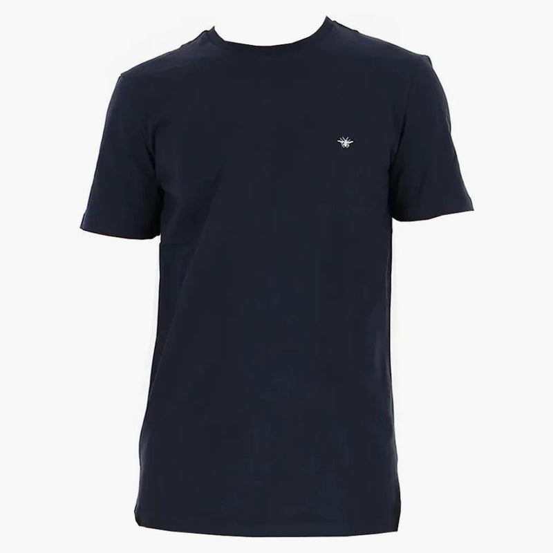 Dior Dior Bee Empoidered T-Shirt Navy/White
