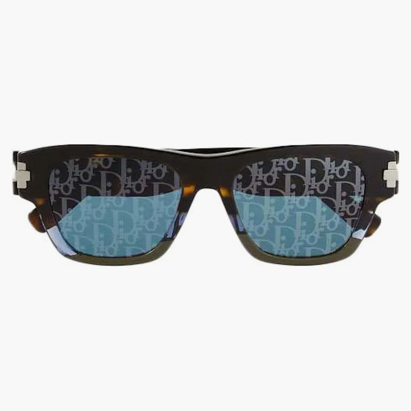 Dior Diorblacksuit Xl S2u Square-frame Sunglasses Tortoiseshell (s2u92b8)