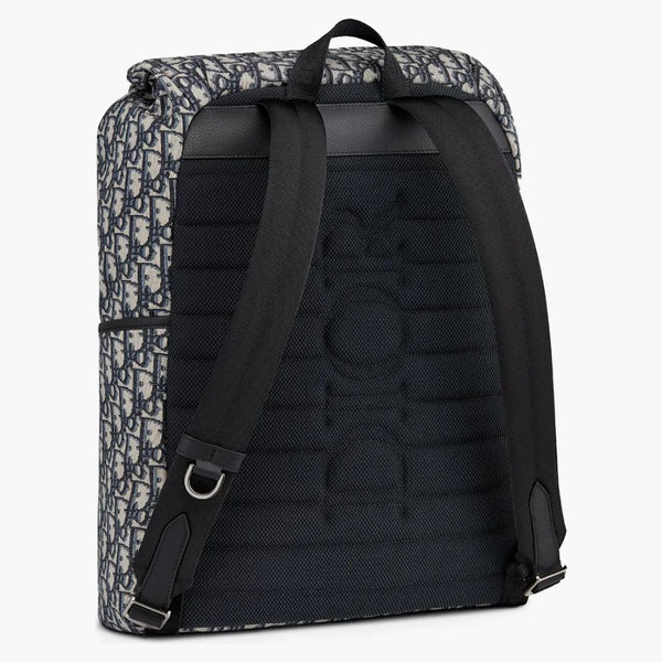 Dior Explorer Backpack Oblique Jacquard Beige/black