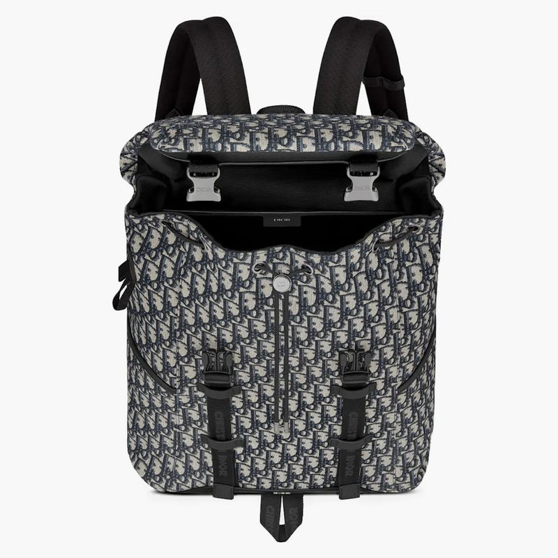 Dior Explorer batoh šikmý Jacquard Beige/Black