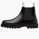 Dior Explorer Chelsea Boot Black Black Dior Oblique Motif