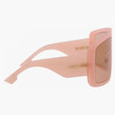 Dior Nude/brown Dior Fashion Square Sunglasses Nude/brown