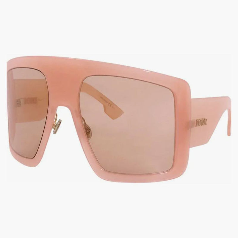 Dior Nude/Brown Dior Fashion Square Occhiali da sole nudo/marrone
