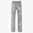 Dior Heritage Oblique Jeans Grey/gold