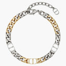 Dior Link Bracelet CD icon Gold/Silver