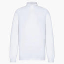 Dior Logo Longsleeve Turtleneck White