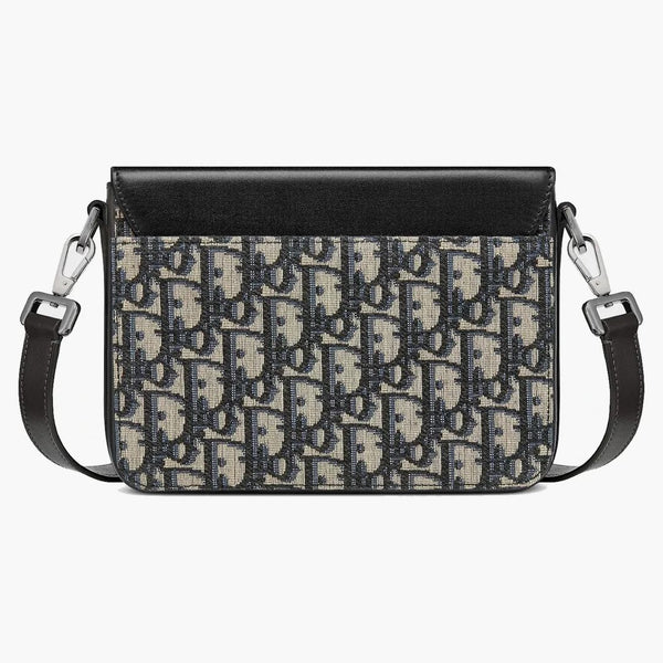 Dior Messenger Pouch Oblique Galaxy Beige/Black