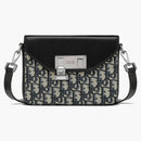 Dior Messenger Pouch Oblique Galaxy Beige/Black