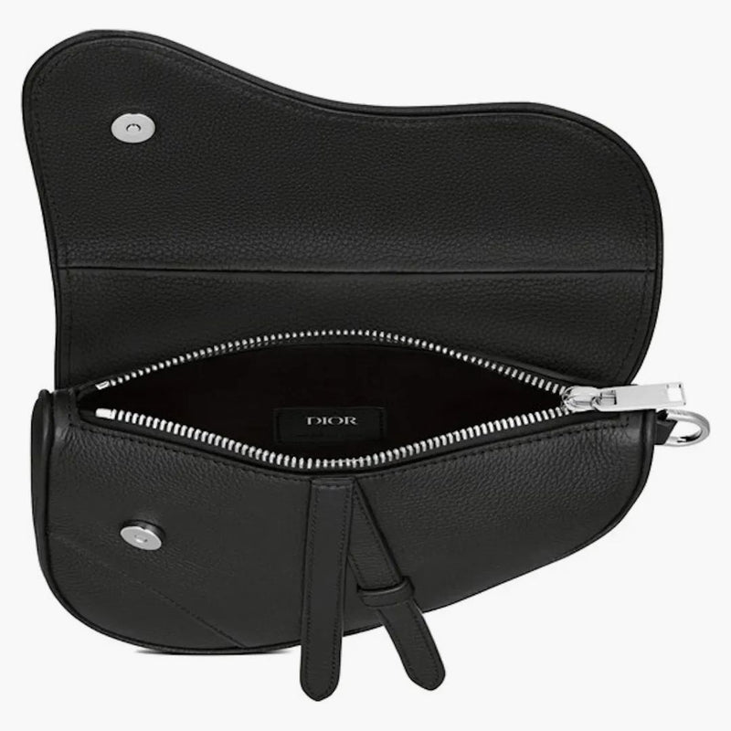 Dior mini sadelväska svart