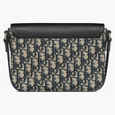 Dior Mini Saddle Bag with strap beige/black