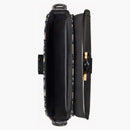 Dior Mini Saddle Messenger Bag with Flap Bege and Black Dior Oblique Jacquard with Black