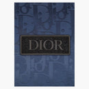 Dior Oblique Down Jacket Navy Blue Technical Jacquard