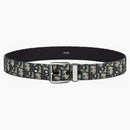 Dior Oblique Jacquard Belt Beige/Black
