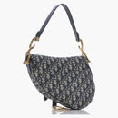 Dior Oblique Saddle Bag Blue