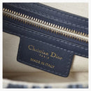 Dior Oblique Saddle Bag Blue