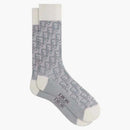 Dior Oblique Socks White/Silver