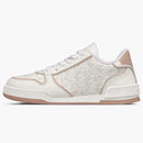 Dior One White and Nude Dior Oblique Perforated Calfskin (Women's)