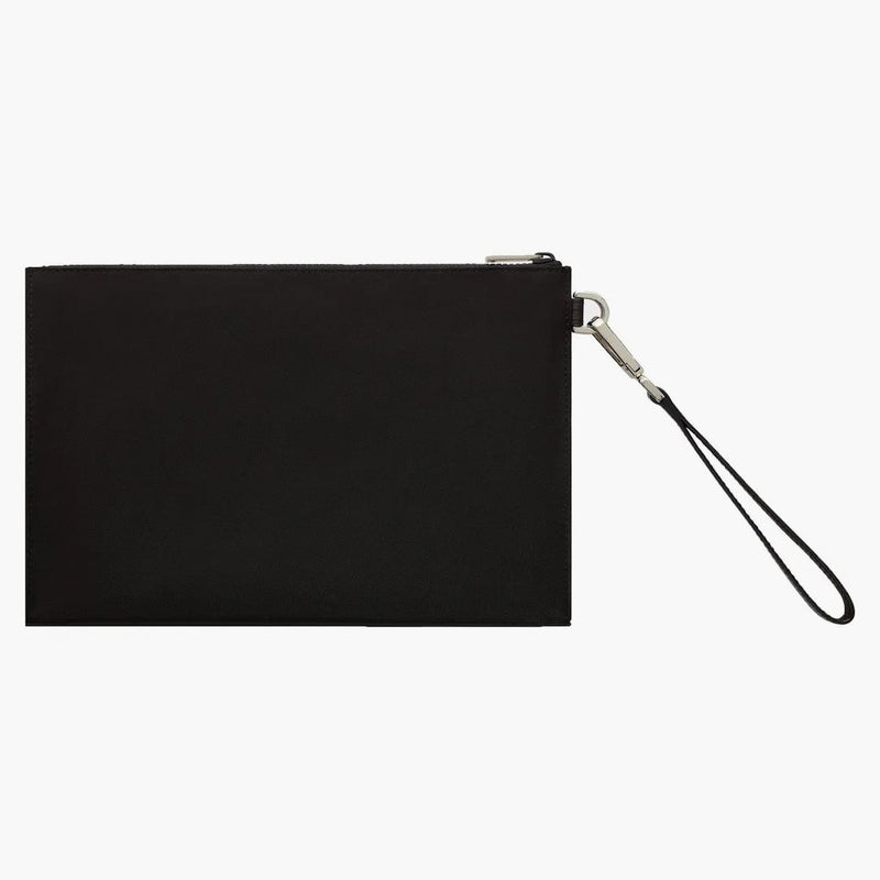 Dior X Kaws Pouch Pink Logo Nylon Black