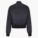 Dior Reversible Oblique Bomber Jacket Dark Navy