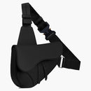 Dior Saddle Bag Grained Calfskin Black