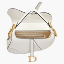 Dior sadelväska off-white