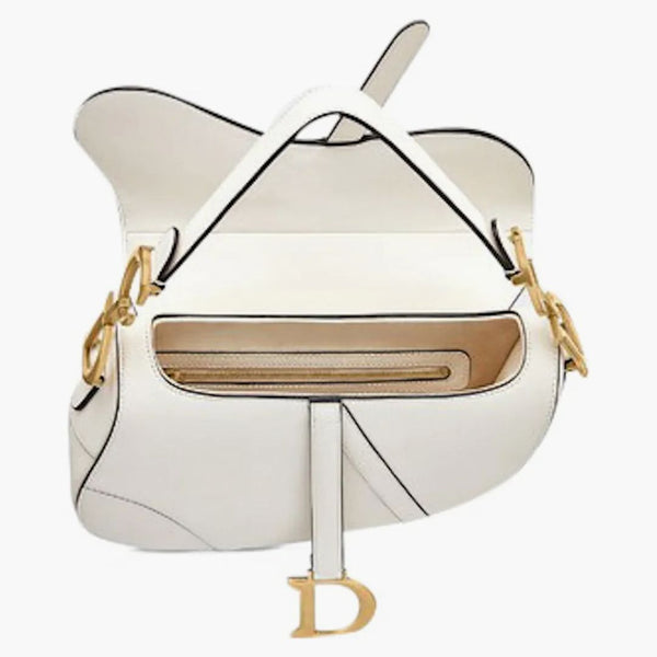 Dior Saddle Bag off-White